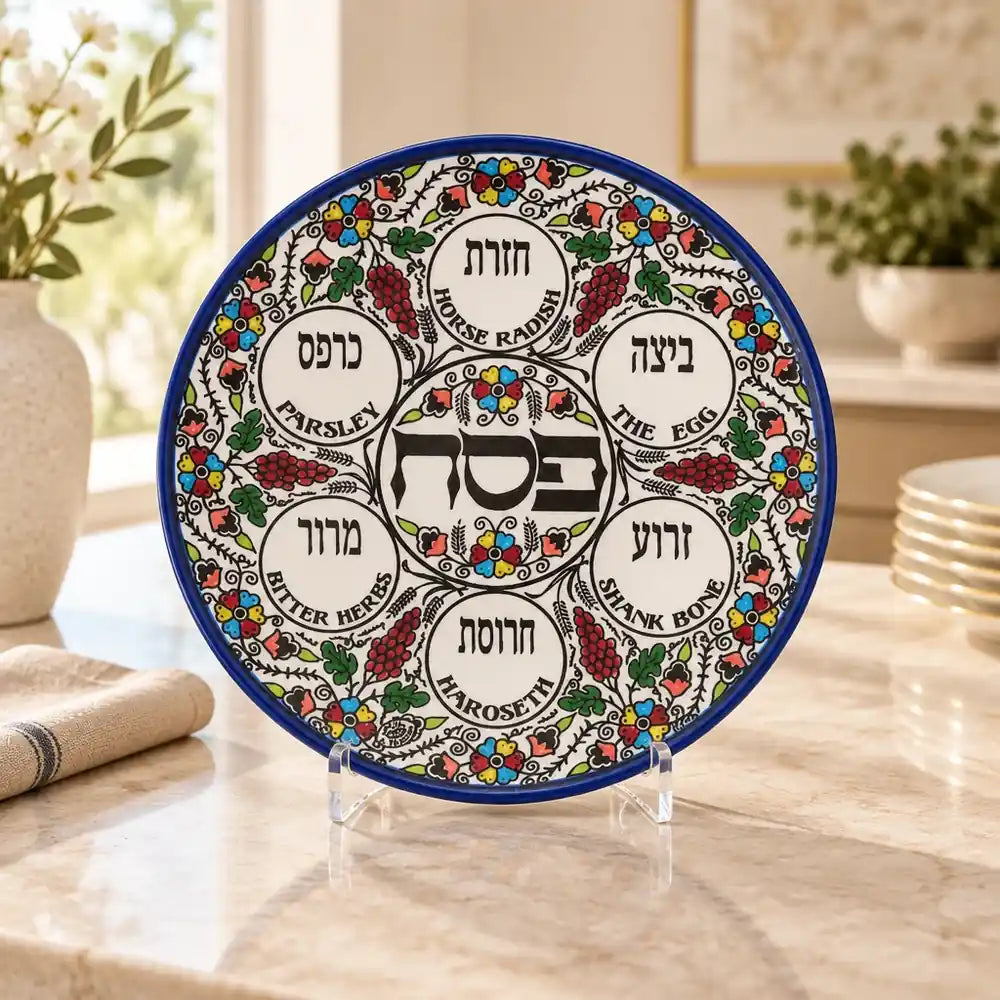 חנוכיה ״אור הזהב״ מתכת מהודרת ציפוי ניקל 36 ס