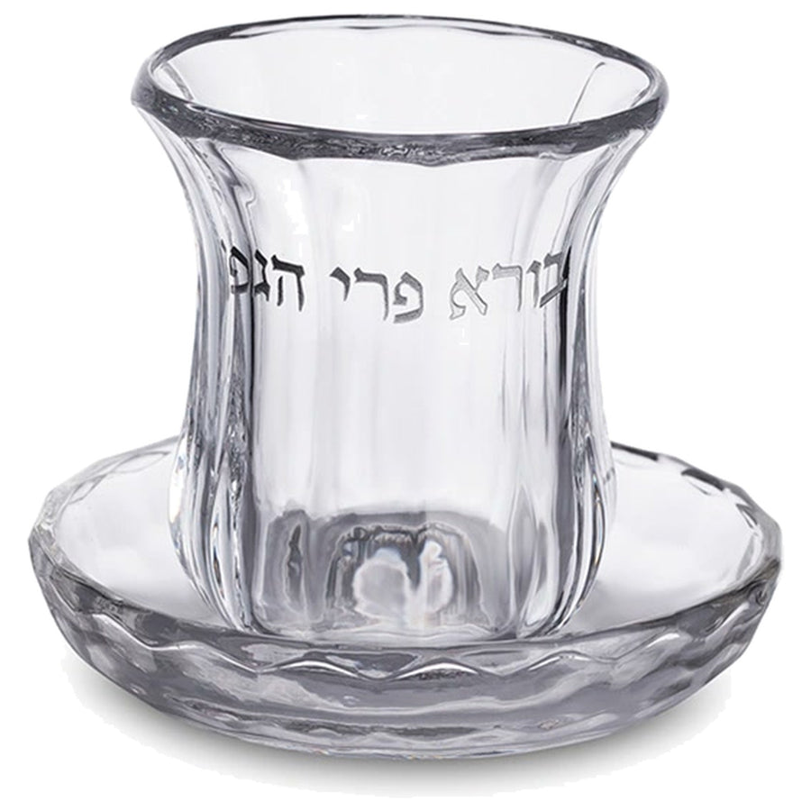 גביע קריסטל מהודר ללא רגל