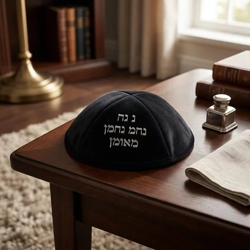 כיפה אולטרא סוויד שחור ומקום לסיכה